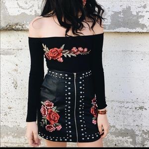 LF Off the shoulder Bodysuit